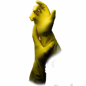 01152-XL Rukavice Clean Comfort latex žute XL