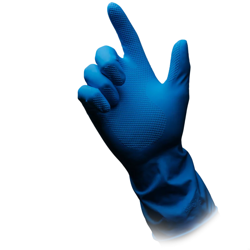 01153-XL Rukavice Clean Comfort latex plave XL