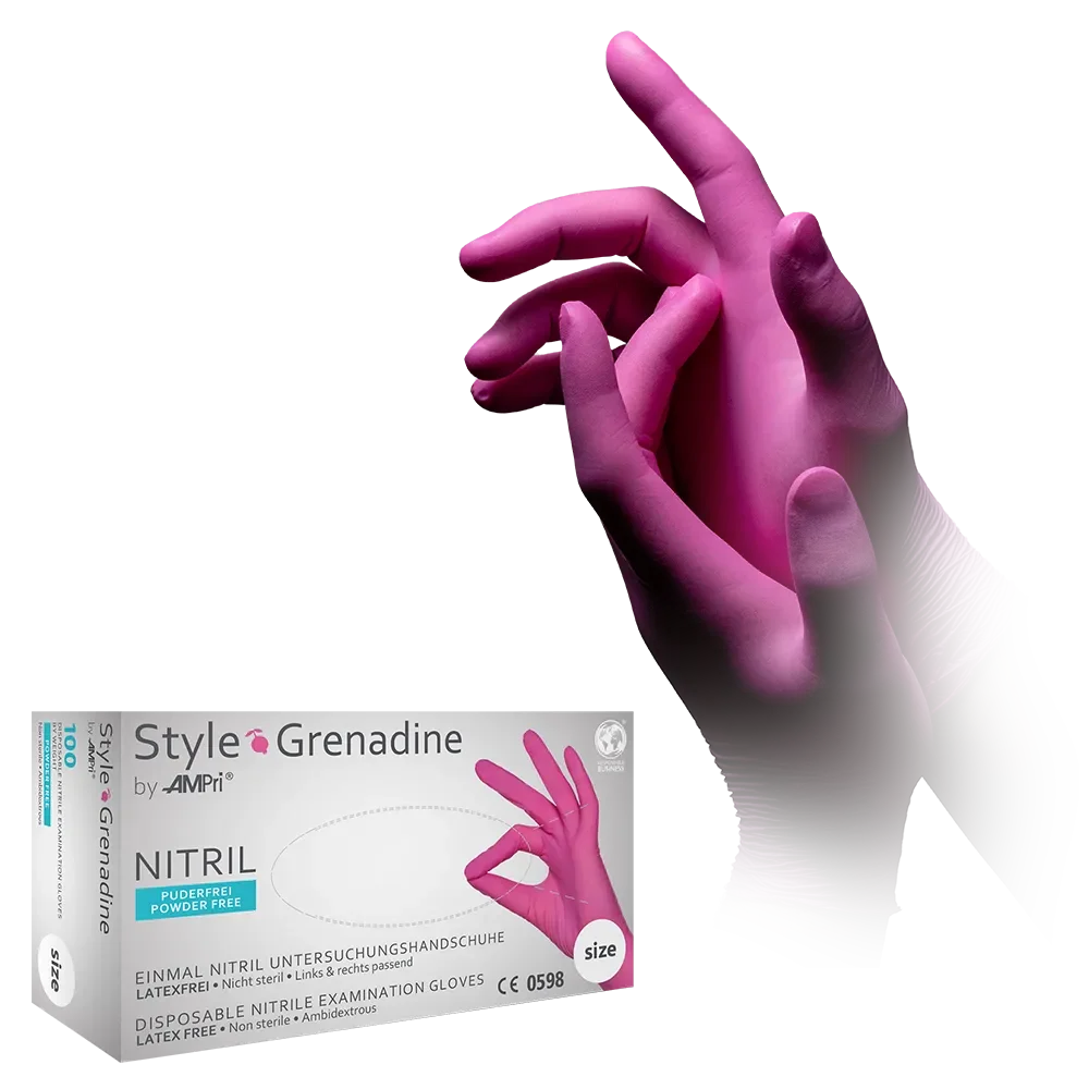 01182-XS Rukavice Style Grenadine nitril 100/1 XS