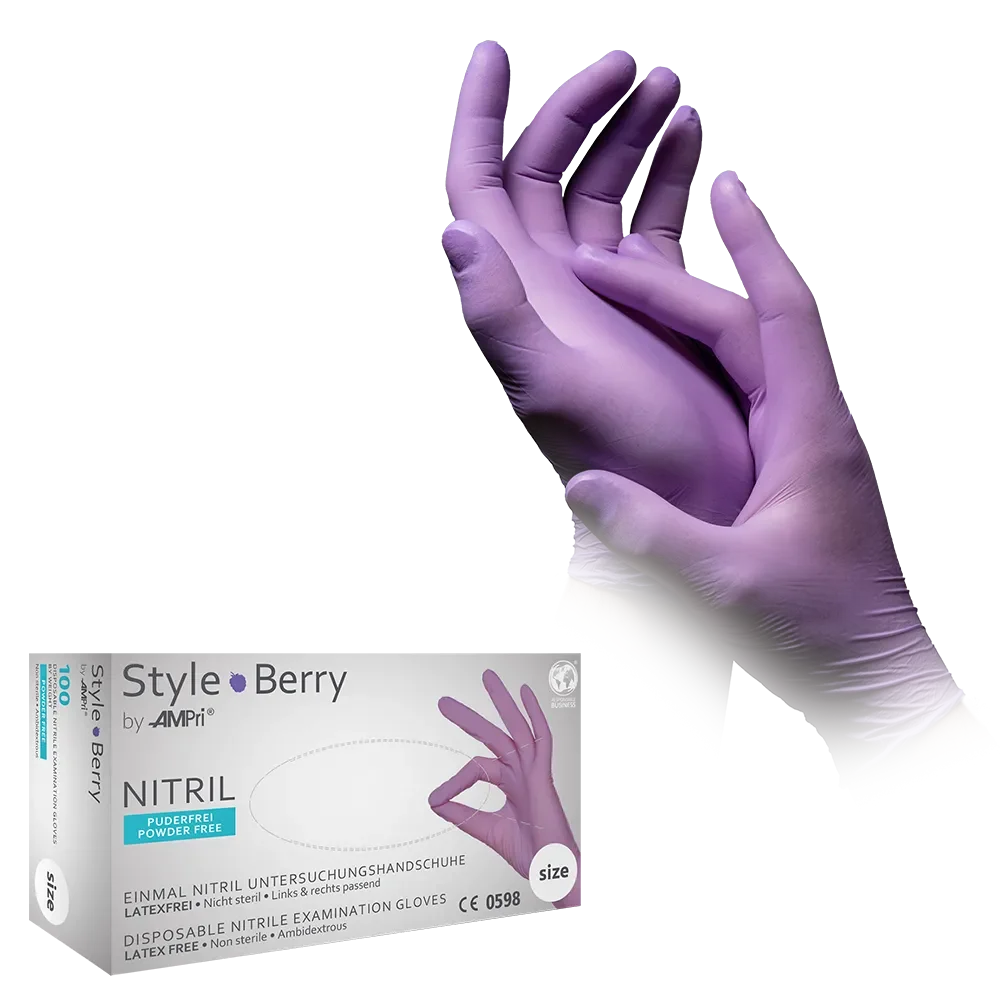 01184-XS Rukavice Style Berry nitril 100/1 XS