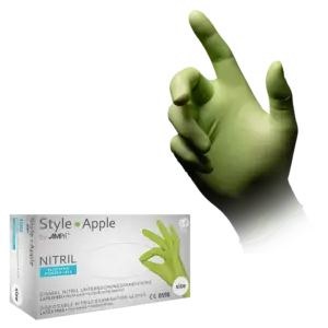 01187-XS Rukavice Style Apple nitril 100/1 XS