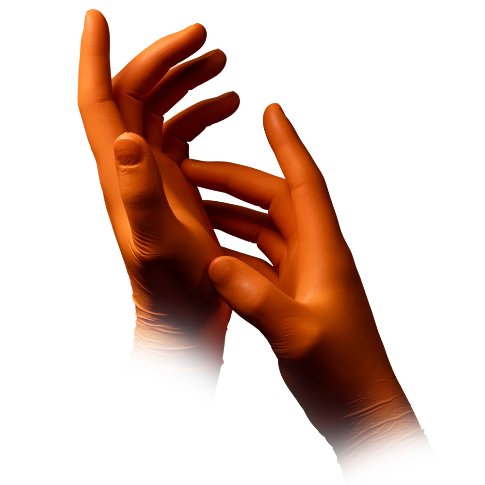 01188-XS Rukavice Style Orange nitril 100/1 XS