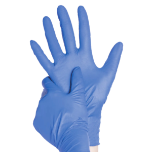 970-076-S Rukavice Protect line Blue  nitril 100/1 S