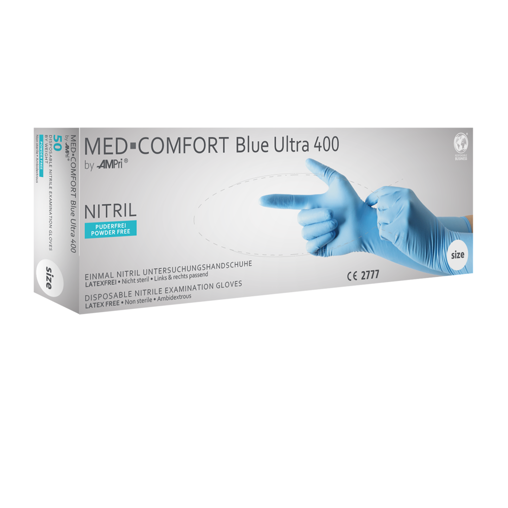 01240-M Rukavice Med-Comfort Ultra 400 50/1 M