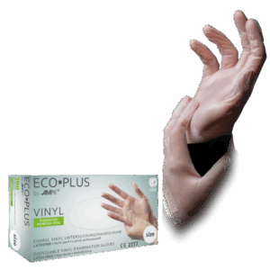 01260-XL Rukavice Eco Plus Vinyl BP 100/1 XL
