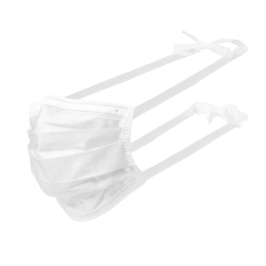 02101-W Maska Med Comfort  3-slojna na vezanje 50/1 bijela