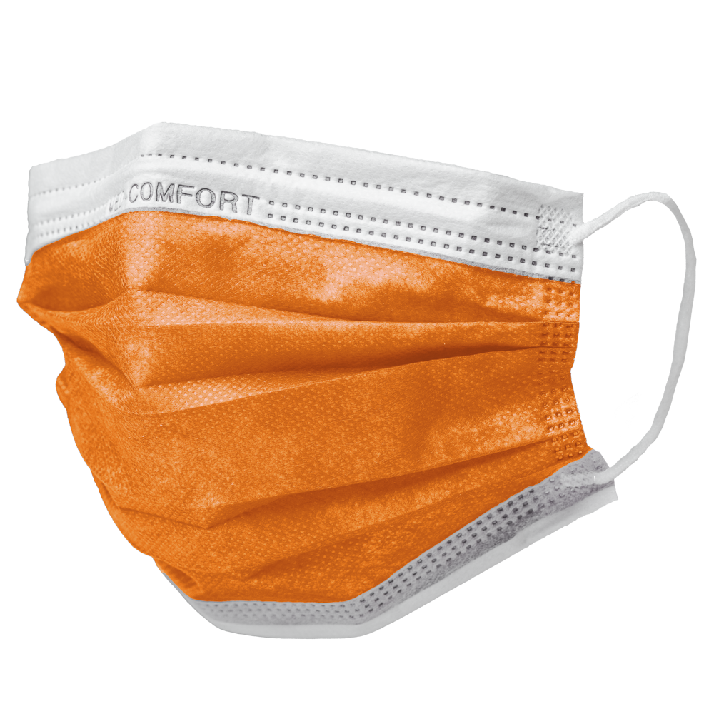 02201-O Maska Med Comfort zaštitna 50/1 narančasta