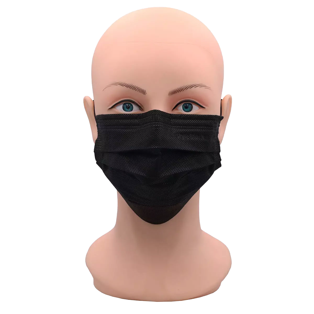 02420-SCH Maska Style 4-slojna 50/1 crna