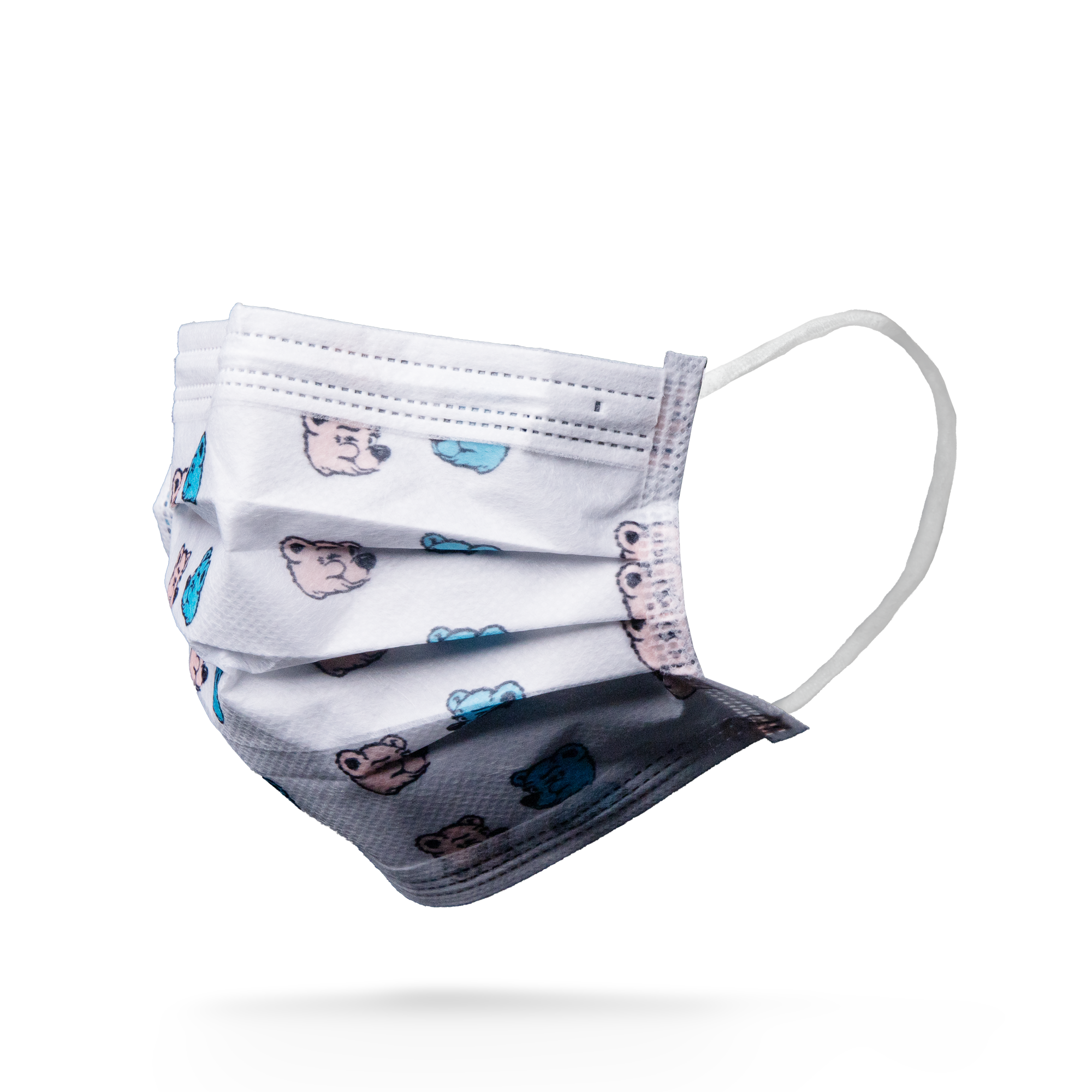 02501 Maska Happy Kids 3-slojna 50/1 medvjedići