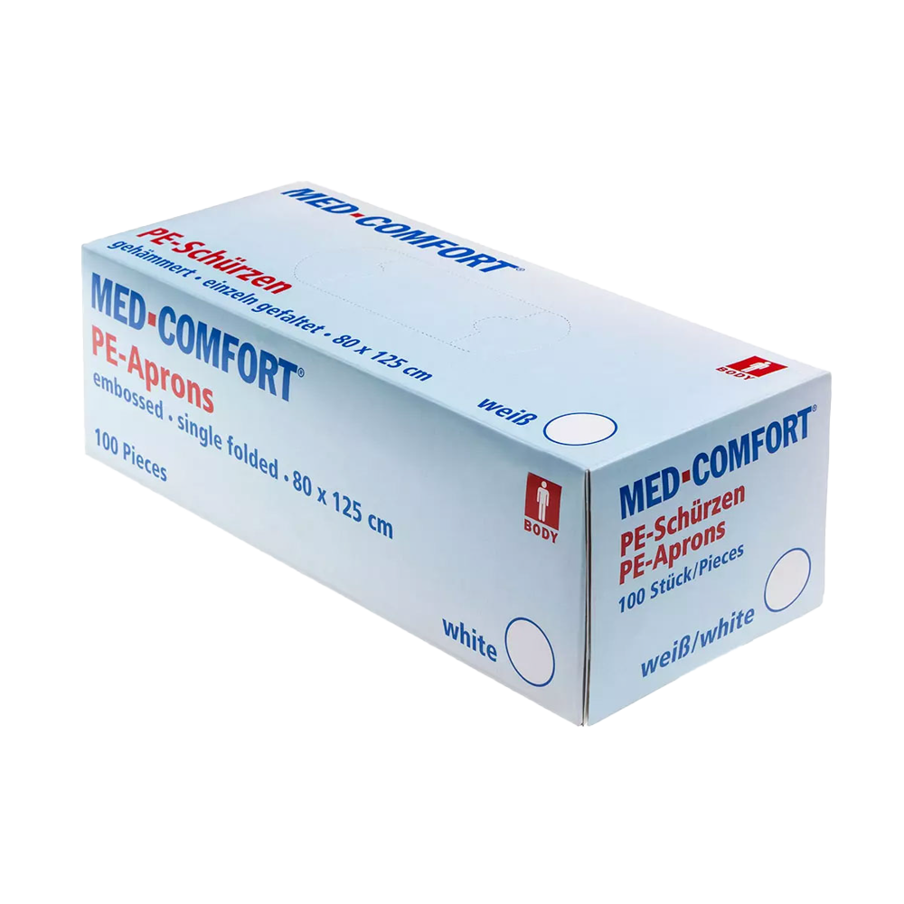 05021-W-BOX Pregača PE light 80x125 cm, bijela 100/1