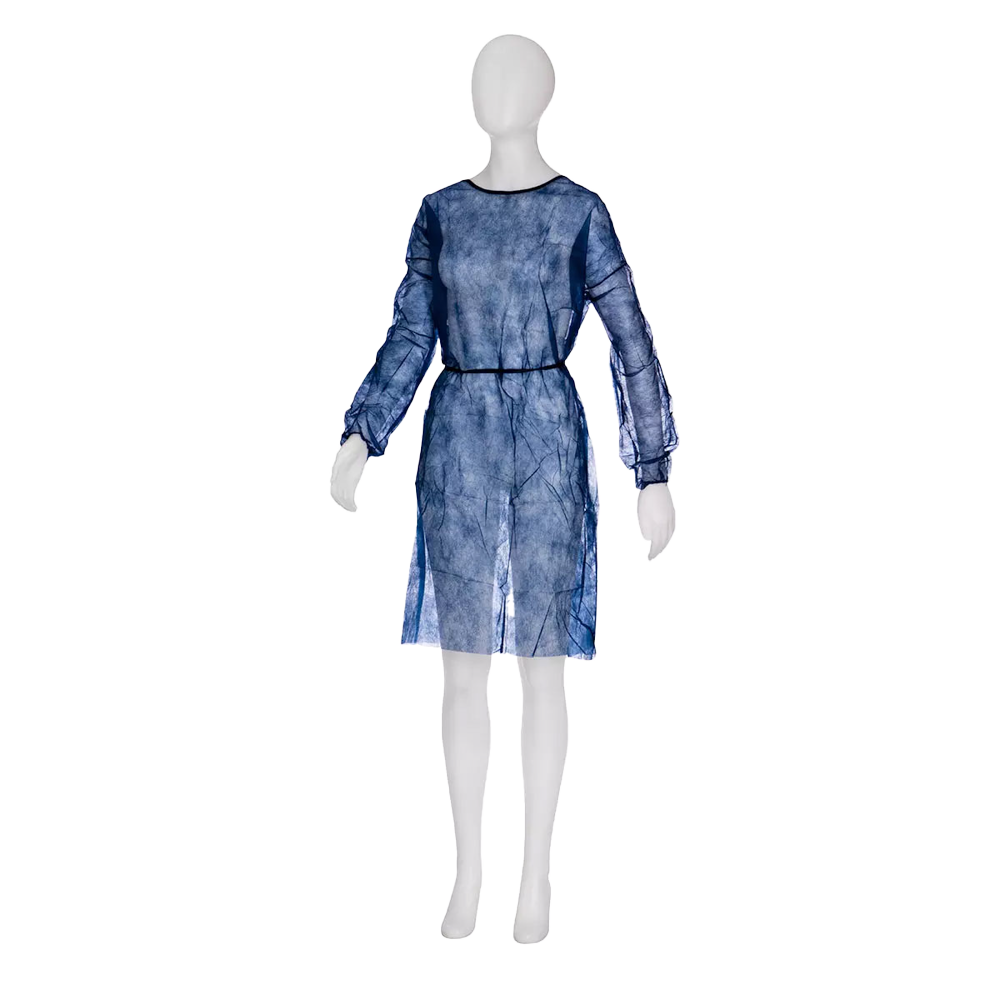 05500-DB Mantil za posjete Med Comfort tamno plavi