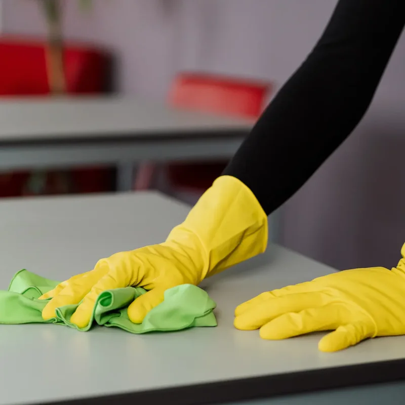 081004-9 Rukavice Solid Safety žute kem.zašt. 9