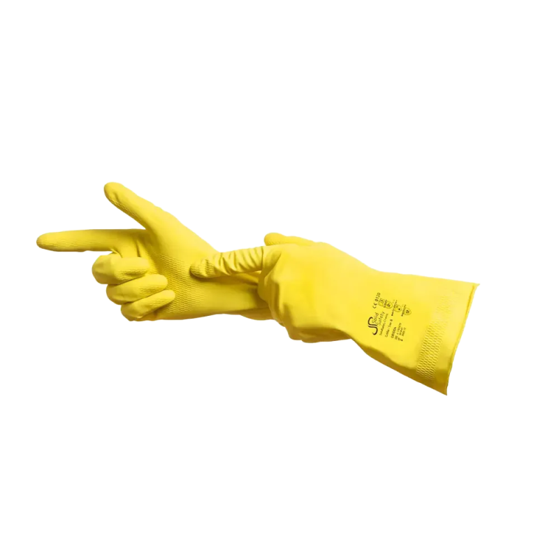 081004-9 Rukavice Solid Safety žute kem.zašt. 9