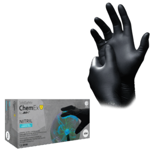 081304-XL Rukavice Solid Safety Chem nitril crne 300mm 100/1 XL