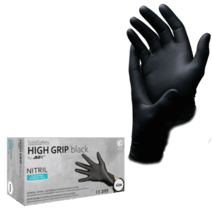 081312-XL Rukavice Solid Safety High Grip nitril crna 100/1 XL