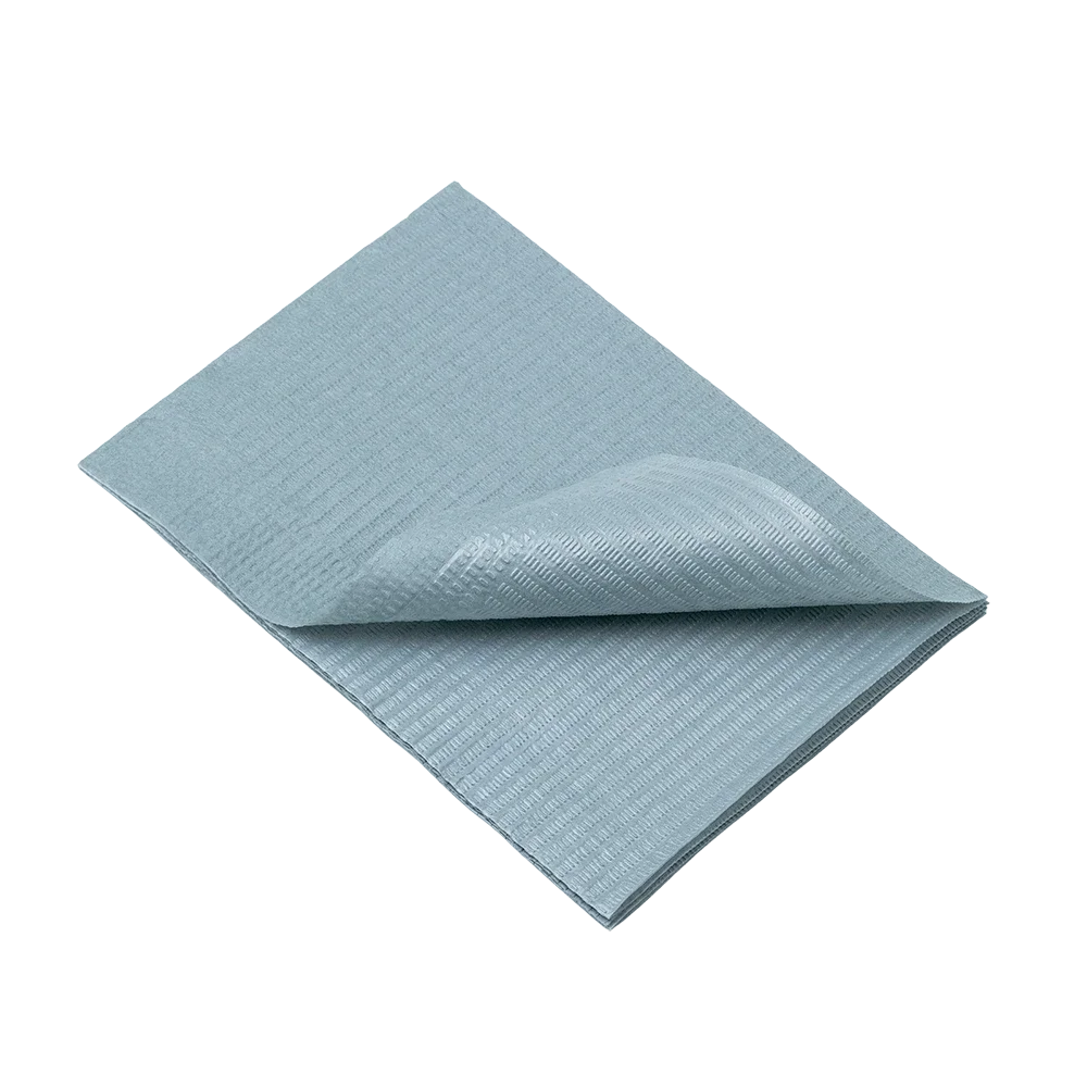 09027-GRAY Ubrus za pacijente 33x45 cm 500/1 3 sloja siva