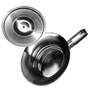 09268 Noćna posuda s poklopcem inox 2 L