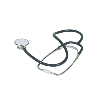 09301 Stetoskop crni s dvos. glavom