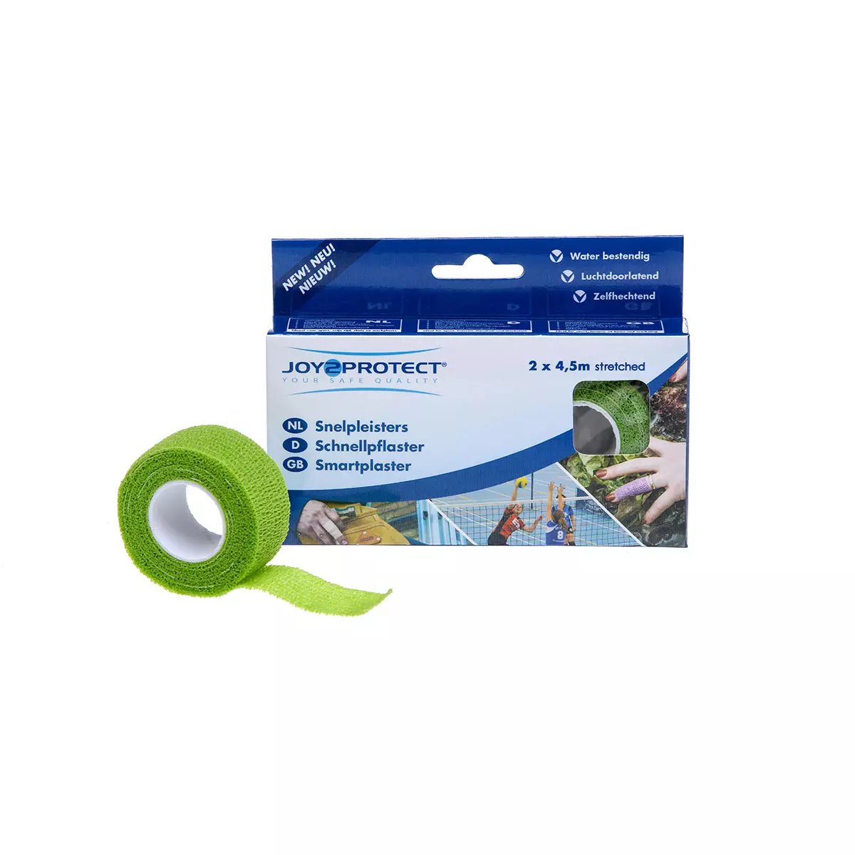 09842-G Joy2Protect brzi flaster 2/1 zeleni