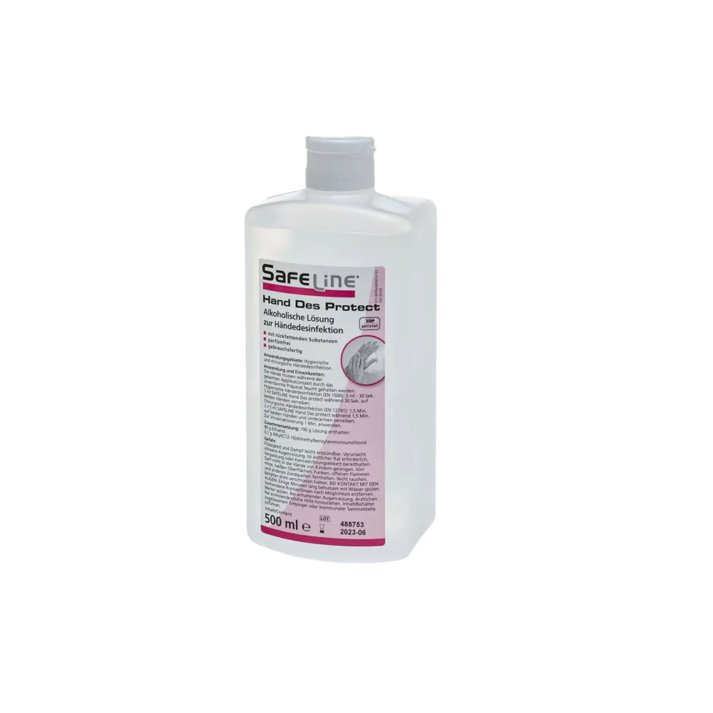 09911 Safeline hand des protect 500 mL