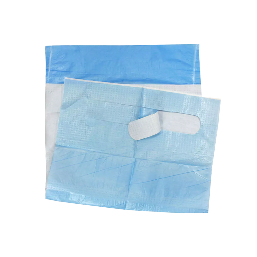 730365 Ubrus za pacijente PE 64x36 cm 50/1 plavi