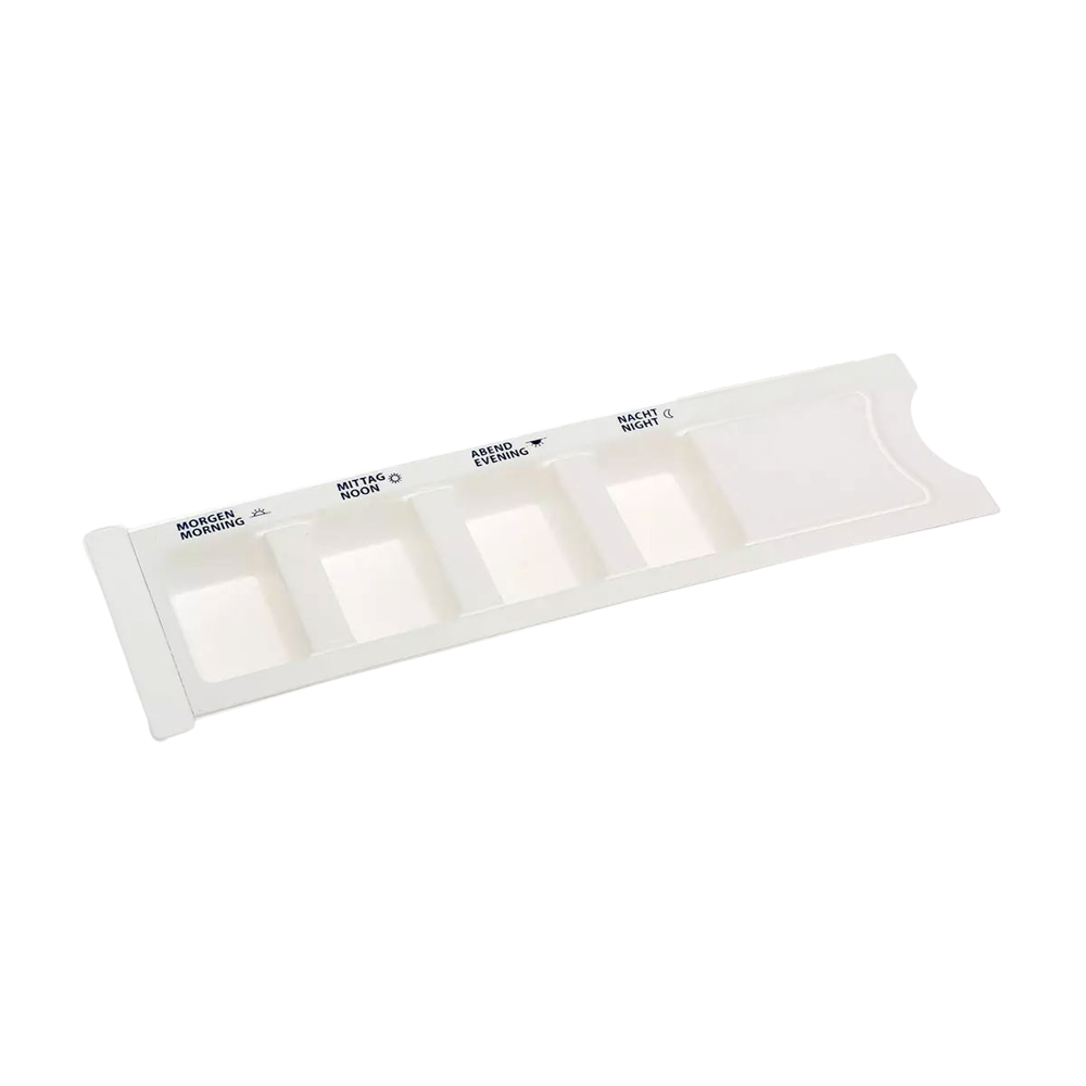 09180-W MC Dozator lijekova 4 odjeljka bijeli