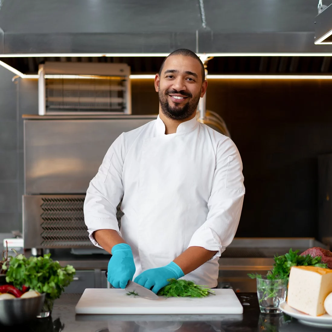 09001-TURQ Ubrus u roli 53x60cm A/60 tirkiz